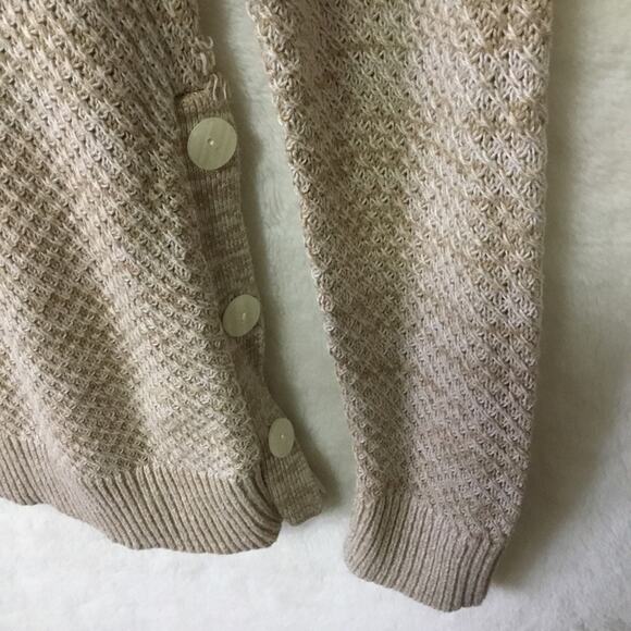 Ann Taylor Light Brown Side Button Sweater - Picture 5 of 12